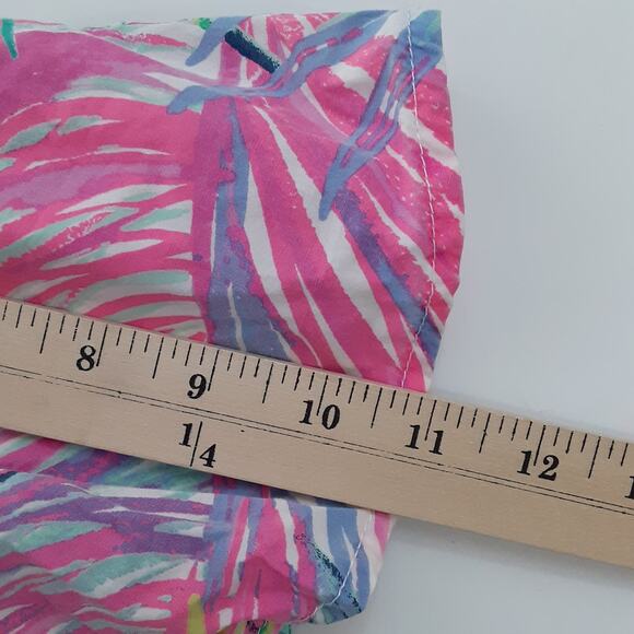 Lilly Pulitzer Adira Circle Skirt Girls 8/10 Skort Multi Scarlet Macaw Summer - Picture 10 of 11